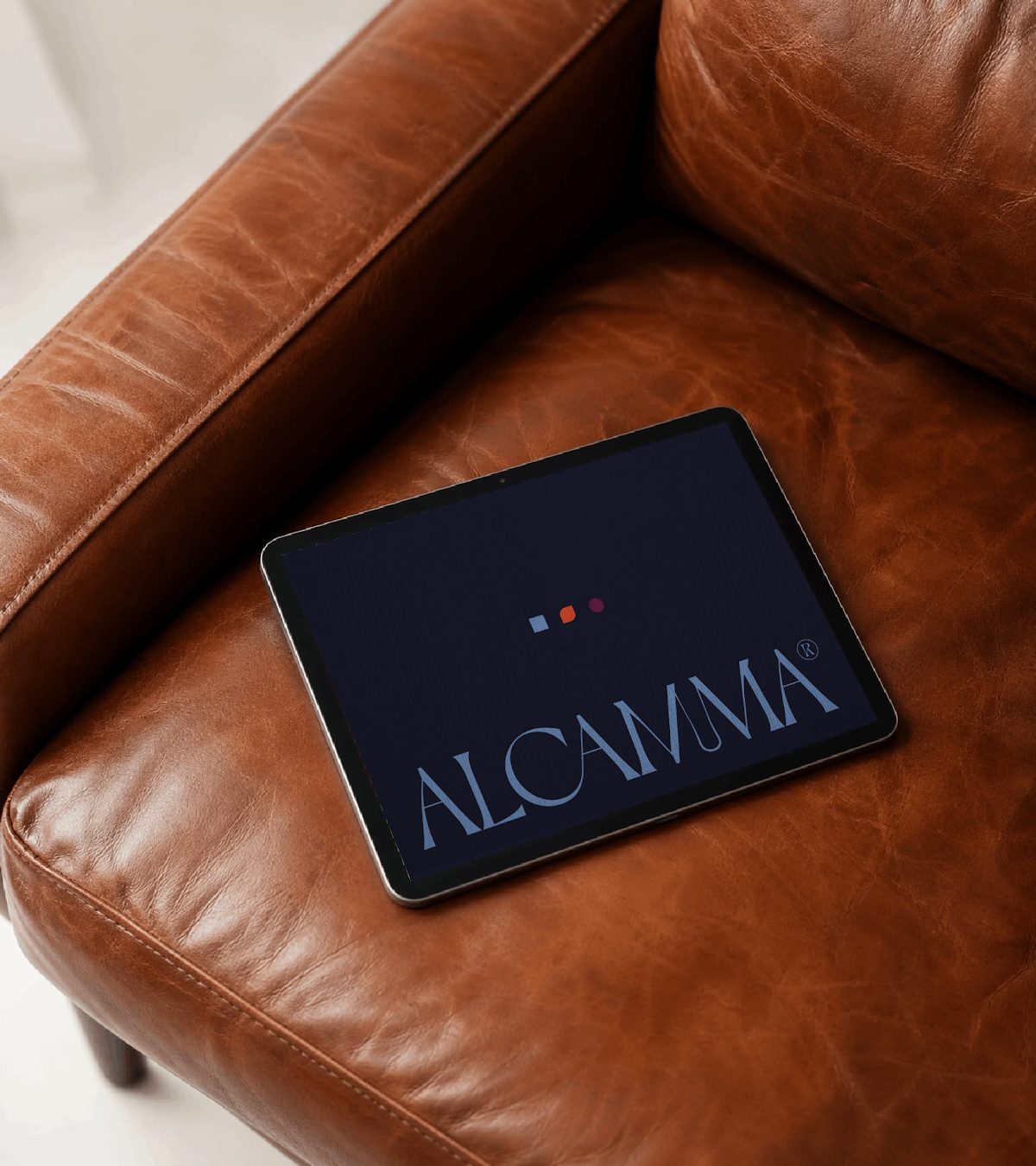 Identidade visual e direção de imagem da Alcamma